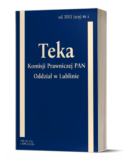 Teka Komisji Prawniczej PAN Oddział w Lublinie