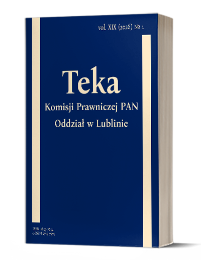 Teka Komisji Prawniczej PAN Oddział w Lublinie